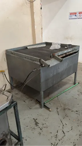 Assador de castanha de caju caseira