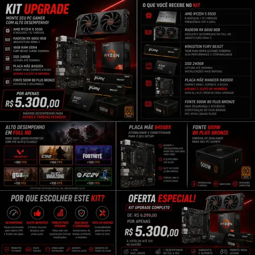 Kit upgrade 