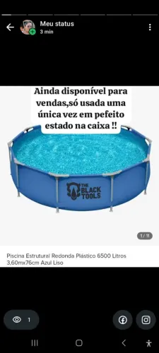 Picina,em ótimo estado de conservação, armada uma única vez,encontra se embalada na caixa