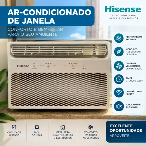 Ar condicionado Hisense Wifi