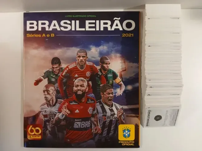 Álbum de Figurinhas Panini Brasileirão 2021 (Séries A e B) COMPLETO - FIGURINHAS SOLTAS