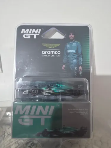 MiniGT Antônio Martins AMR24 Lance Stroll