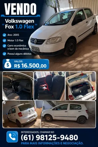 Volkswagen Fox City 1.0 MI/ 1.0mi Total Flex 8V 5P 2005