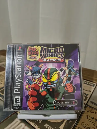 Jogo - Micro Maníac Racing - Playstation 1