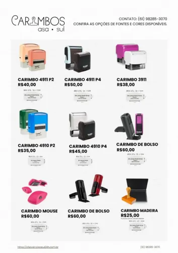 Carimbos Asa Sul