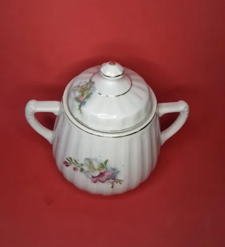 Açucareiro antigo porcelana década de 50