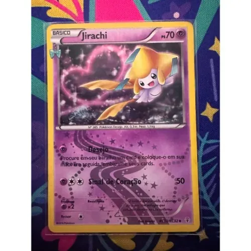 Carta Jirachi SP Reverse Foil Pokemon TCG