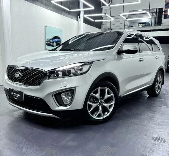 KIA SORENTO EX  3.3 V6 BLINDADO  7 LUGARES TETO SOLAR AUT. 2018 - FIinancio/Aceito troca