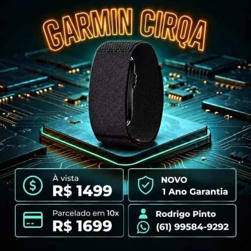 Garmin Cirqa Preta SM