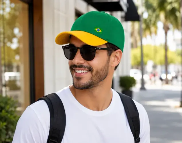 Boné Seleção Brasileira Copa 2026 Bordado Ajustável Premium