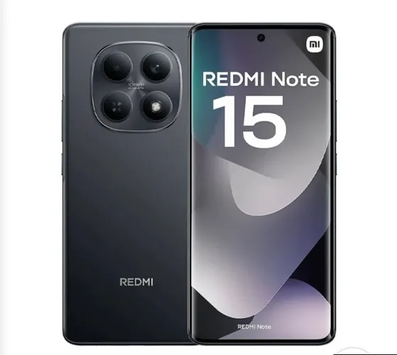 Celular Xiaomi Redmi Note 15 Dual SIM 256GB 8GB RAM de 6.77" 108MP 20MP - Preto (Global)