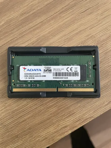 Memória RAM ADATA 4GB DDR4 3200MHz SO-DIMM para Notebook