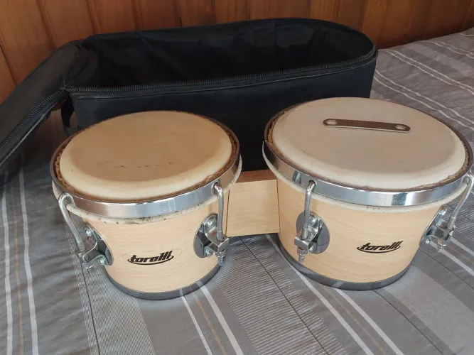 Bongô Torelli 6x7 percussão 