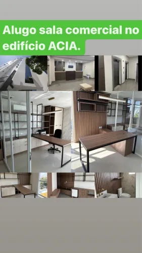 Alugo sala comercial no Edifício ACIA