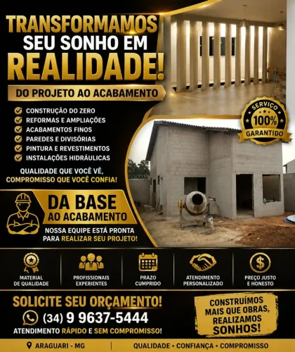 Da base ao acabamento 