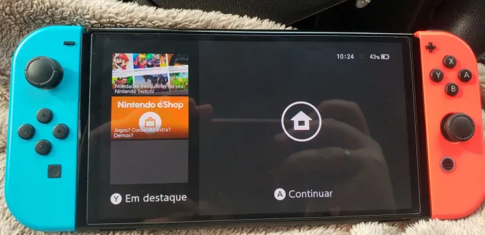 Nintendo switch oled desbl...