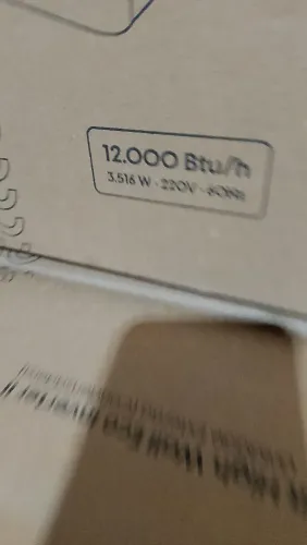 AR CONDICIONADO 12 MIL BTUS INVERTER 