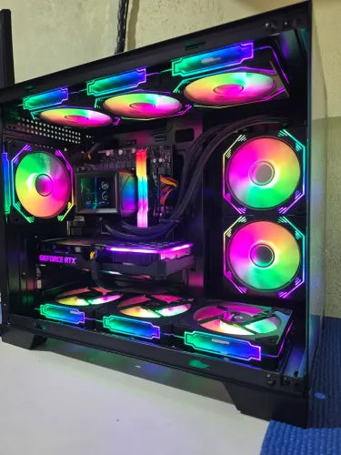 Pc Gamer Core i5, H610M, 16GB DDR4, NVME 512GB, Fonte 750W Corsair, RTX 3060Ti 8GB