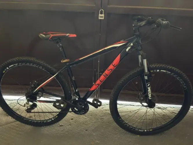 Bike Aro 29 Sense Impact 29 FDH 27 V Semi Nova - Sense Bike