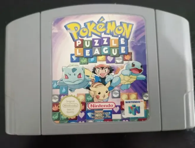 Pokemon Puzzle League Original (Europeu Pal) Nintendo 64