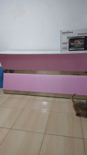 balcão rosa