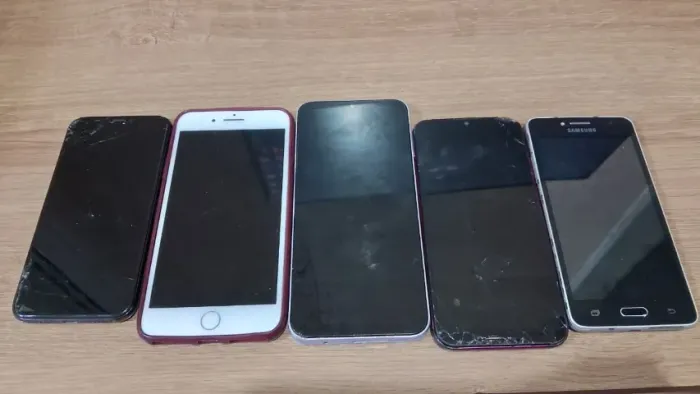 Lote De Celulares Usados Com Defeito