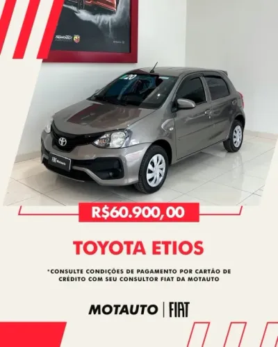 Toyota Etios X 1.3 Flex 16V 5P Mec. 2020