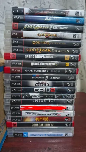 Lote 19 jogos ps3 mídia física originais ENVIO OLX