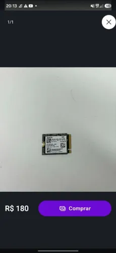 Nvme 120 gigas