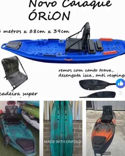 Caiaque Orion a pronta entrega 