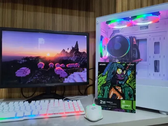 Cpu I3 4160, gpu 2gb Gt 610, 16gb Ram, Ssd 512gb + Monitor 19" + Teclado/Mouse