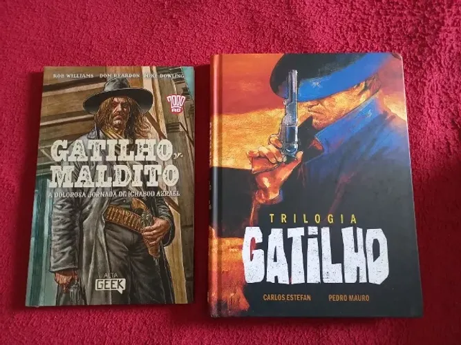 Lote HQs - Gatilho Maldito e Trilogia Gatilho - Velho Oeste