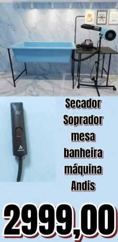 Kit completo banho e tosa pet