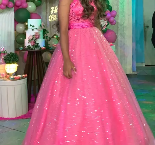 kit Vestido de Debutante+ Coroa venda
