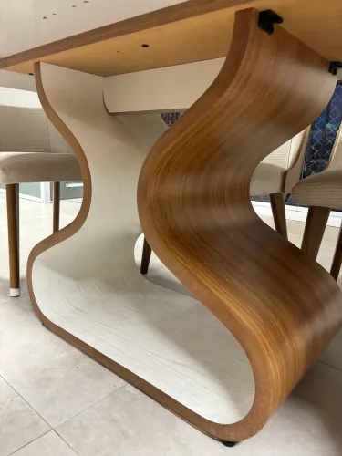 Mesa de jantar elegante