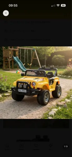 JEEP ELÉTRICO INFANTIL 12V  + CONTROLE REMOTO