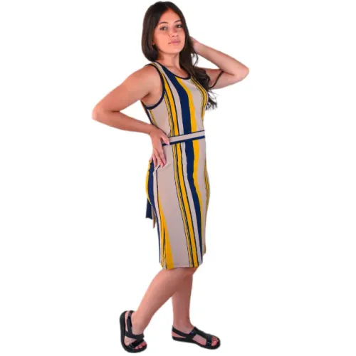 Lote de Vestidos Regata com Cinto