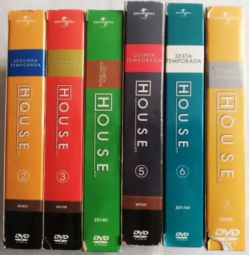 House - Coleção Box Dvd House Temporadas 1,2,3,4,5,6,7