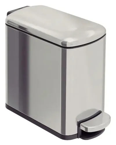Lixeira Tramontina Tipo D Slim em Aco Inox 6L nova na caixa