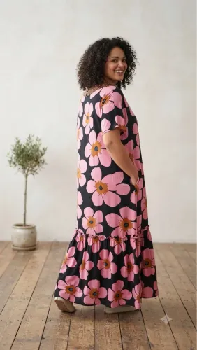 Vestido longo Hering TAM GG