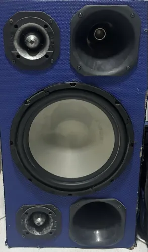 Caixa de Som 3 Vias com Woofer de 12? - Som Forte | Desapego