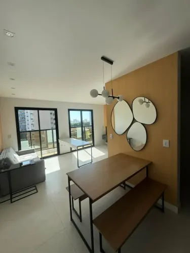 Ed. Livello Garden| Studio Mobiliado de 37m² na Batista Campos