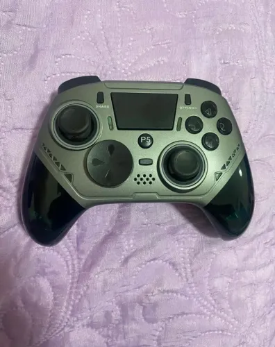 GAMINJA Controle Gamepad sem fio PS5 PS4 Seis Eixos Giroscópio Duplo Motor Vibração