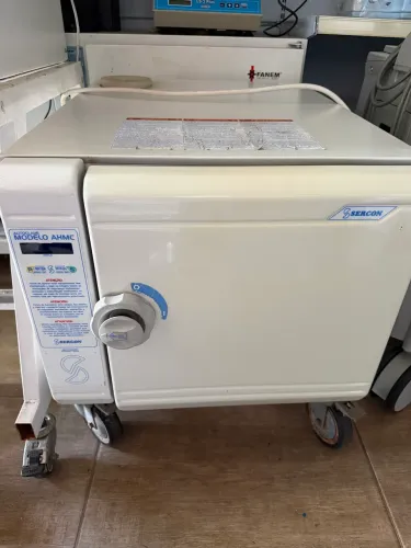 Autoclave horizontal de bancada sercon 42 Litros