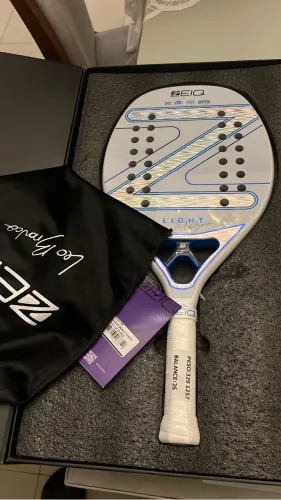 Raquete de beach tênis Zeiq Zlight White 2026