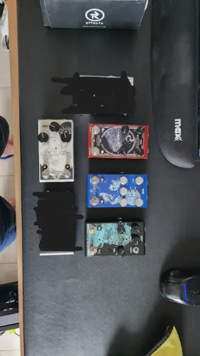 Pedais VTR antares indigo Dream machine Crybaby 95Q Joyo PXL Live