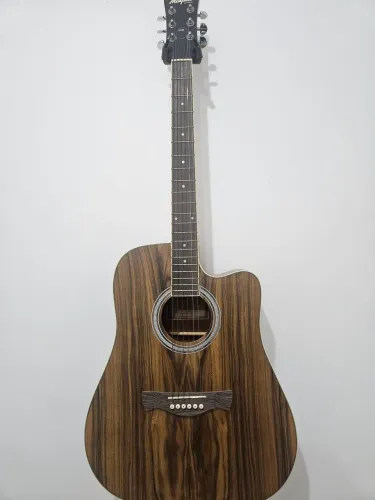 Violão Memphis MD25<br>Cordas de aço | Folk com cutaway<br>Bom estado, pronto pra tocar.