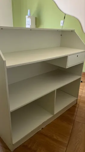 Balcão para recepção comercial