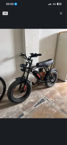 Bicicleta elétrica rava