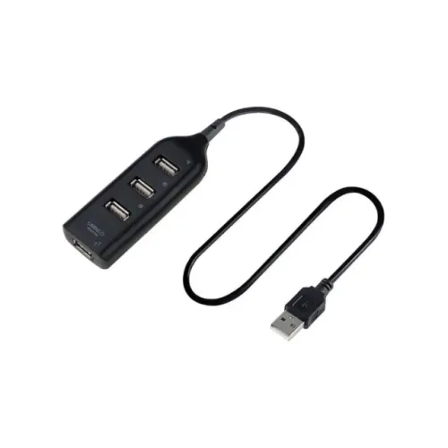 Hub USB Extensor 4 Portas 2.0 de Alta Velocidade para PC e Portátil